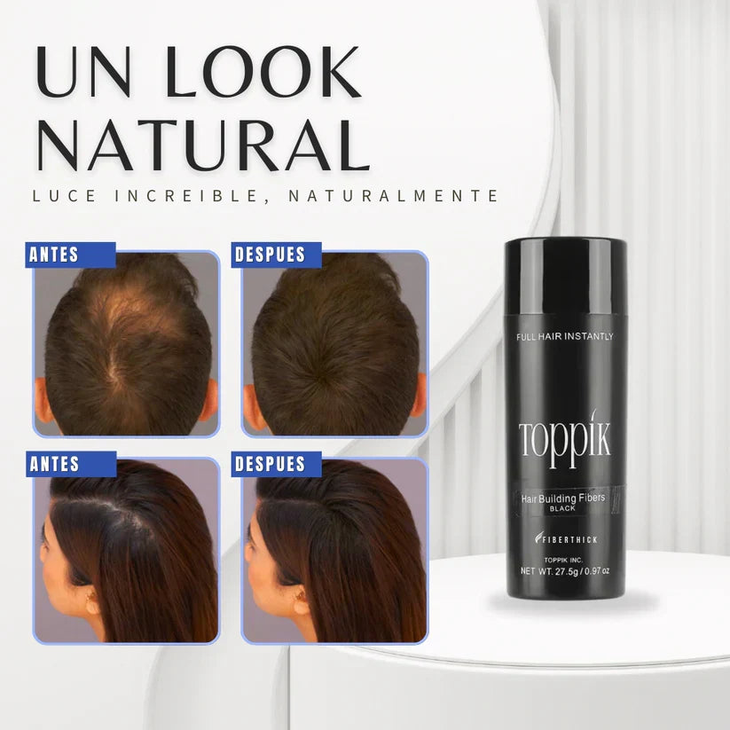 FiberThick - Fibras Capilares TOPPIK™ - Volumen al instante