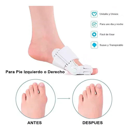 Corrector Ajustable de Juanetes (Bilateral) FootAligner™