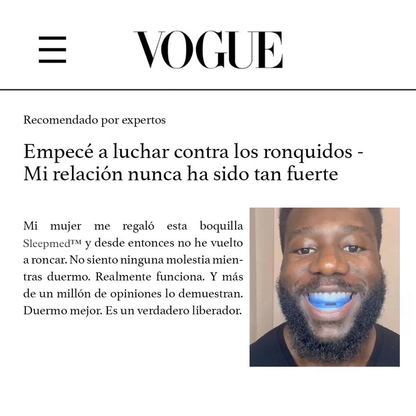 SleepMed™ - Dispositivo Anti-Ronquidos para un Descanso Perfecto